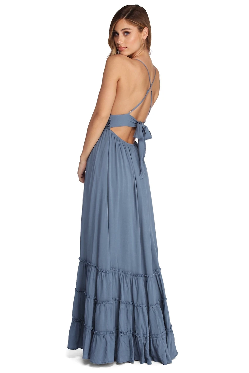 Spring Stunner Maxi Dress