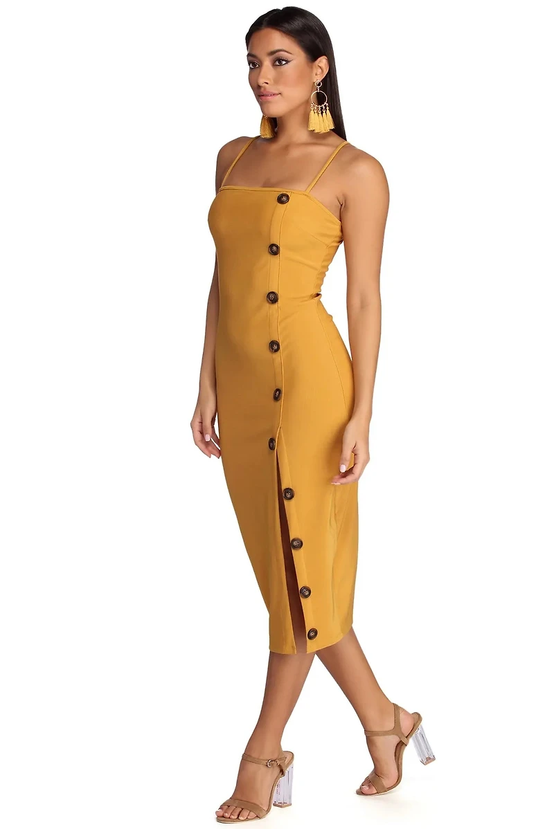Mellow Days Midi Dress