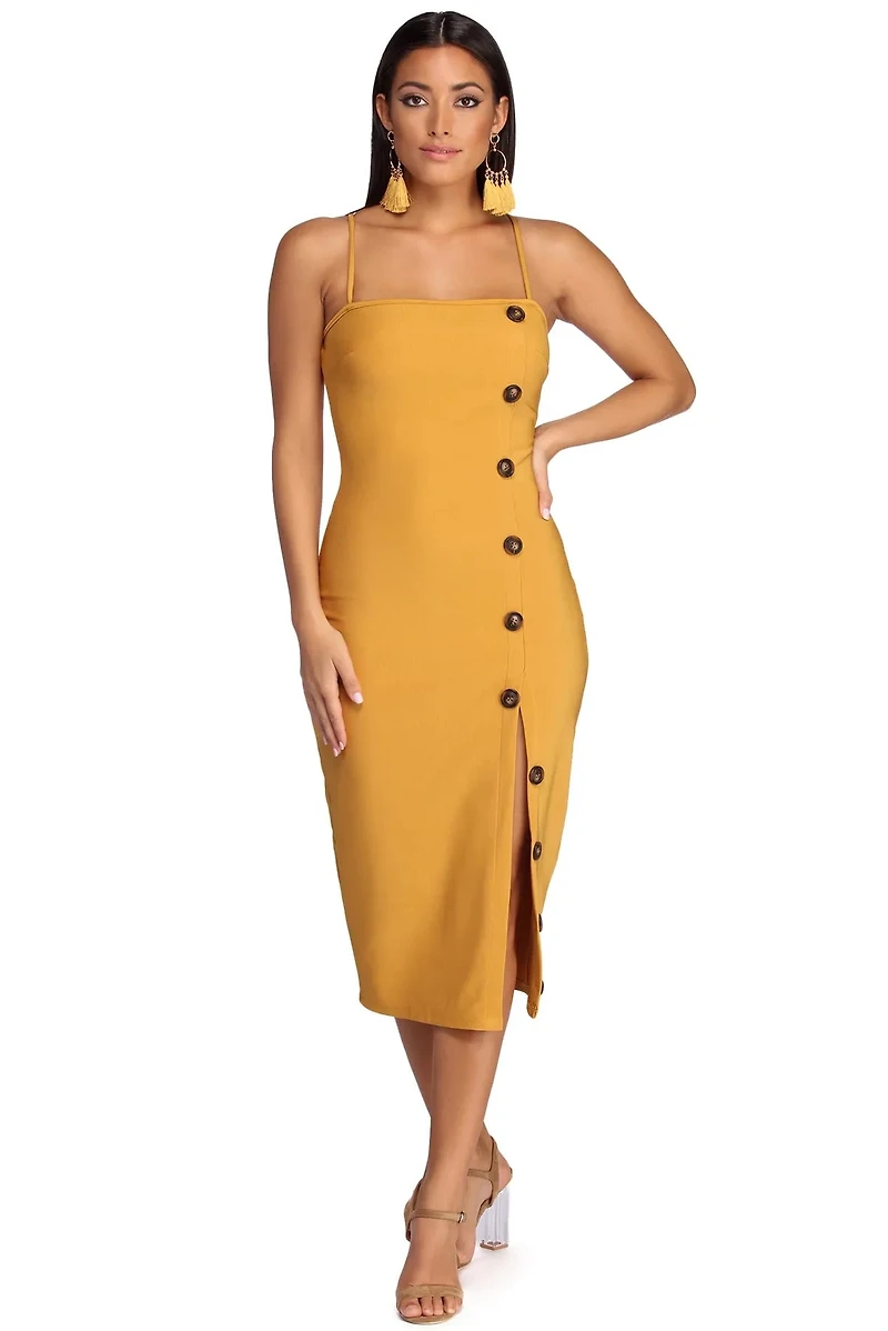 Mellow Days Midi Dress