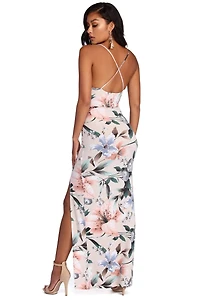 Blossom Florals Maxi Dress