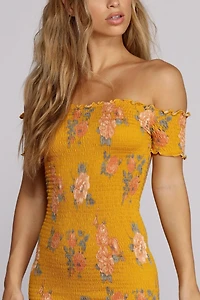 Flourish Florals Dress