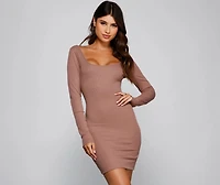 Finding Inspo Scoop Neck Mini Dress