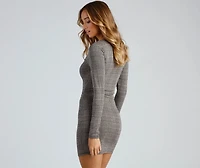 Elevated Everyday Plaid Mini Dress