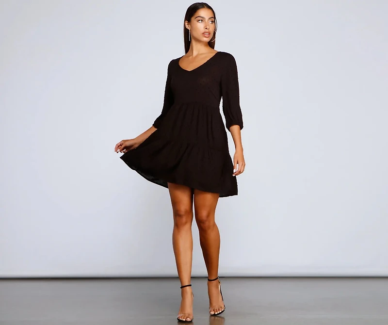 Effortless Vibes Babydoll Dress