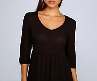Effortless Vibes Babydoll Dress