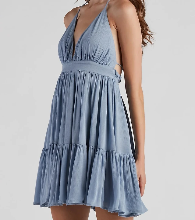 sweetheart certified halter skater dress Sweetheart Certified Halter Skater Dress