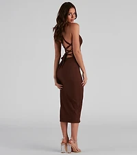 It-Girl Status Midi Dress