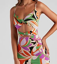 Miami Nights Bodycon Mini Dress