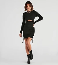 Reap The Rewards Cutout Mini Dress