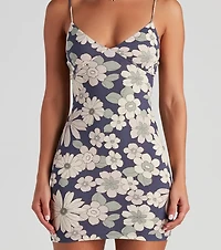 Retro Beach Babe Mini Dress