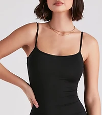 Plain Sight Smooth Knit Maxi Dress