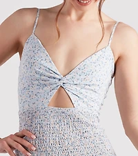 Effortless Weekend Vibes Floral Mini Dress