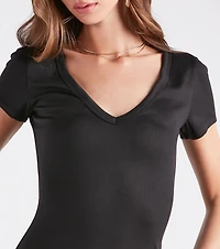 The Perfect Basic Knit Mini Dress