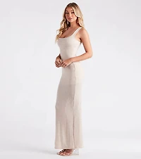 The 'It' Knit Sleeveless Maxi Dress