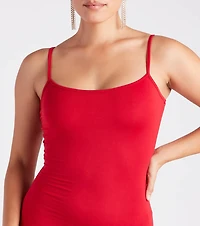 Plain Sight Smooth Knit Maxi Dress