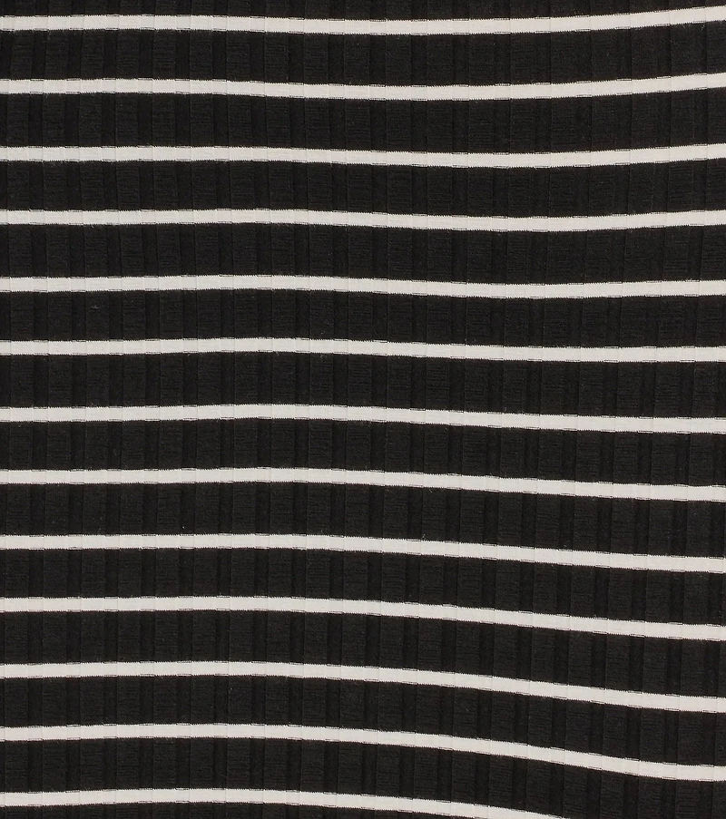 Effortlessly Trendy Striped Slit Maxi Dress