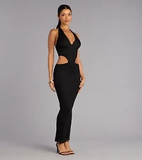 Lace Obsession Cutout Midi Dress