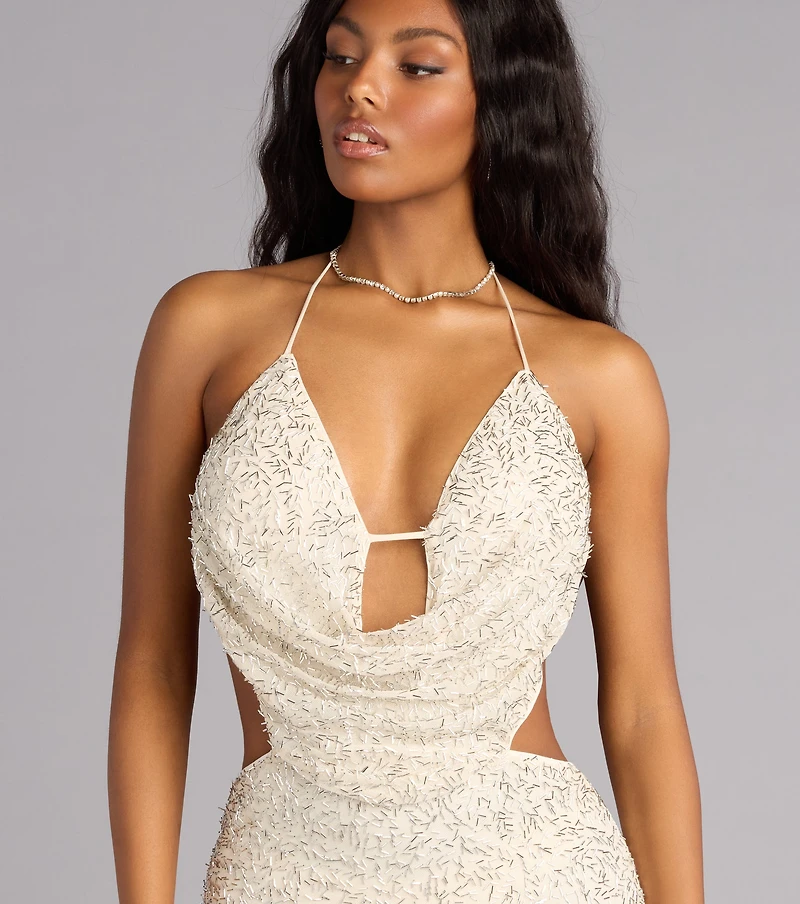 All That Glimmers Mini Dress