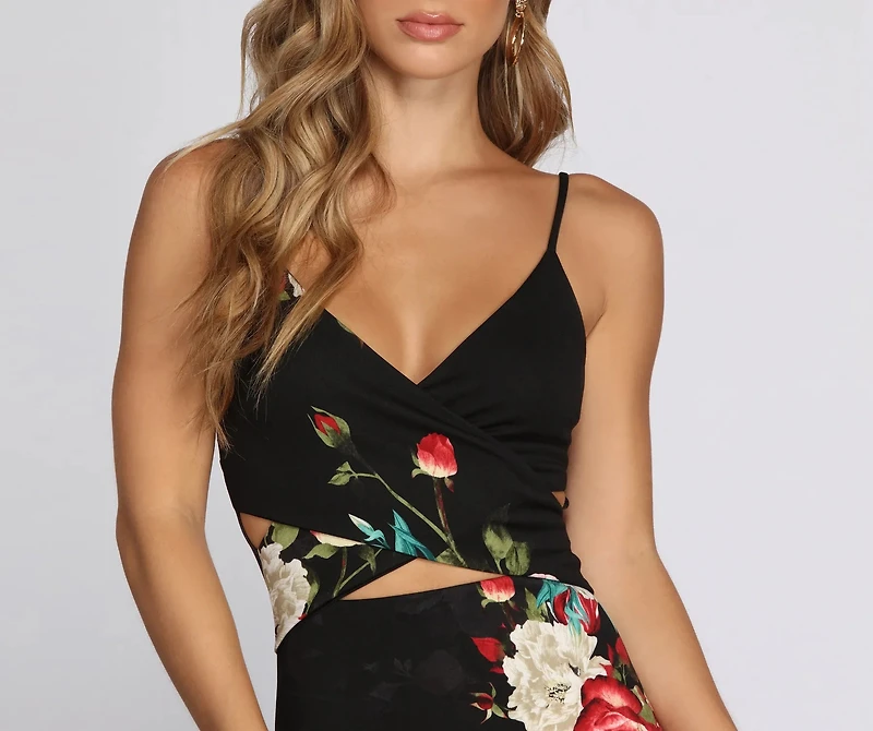 Stunner Floral Mini Dress