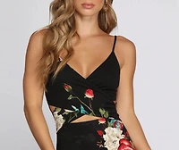 Stunner Floral Mini Dress