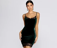 Velvet Vixen Mini Dress