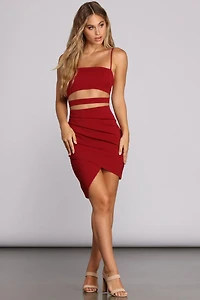 Sultry Styles Mini Dress
