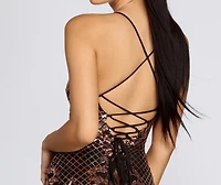 All That Shine Mini Dress