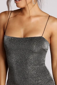Shimmer And Glimmer Mini Dress