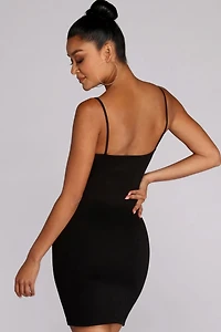 Lady Lattice Cut Out Mini Dress
