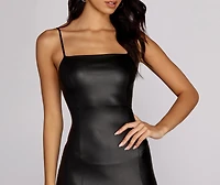 She's No Basic Mini Dress