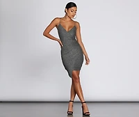 Glitter Gal Mini Dress