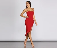 Ruffled Love Sleeveless Dress