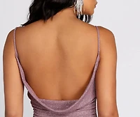 Glitter Goals Mini Dress