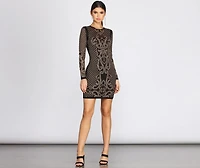 Moment Like This Heat Stone Mini Dress