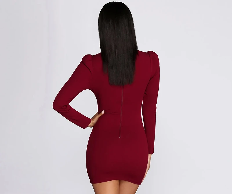 What A Stunner Mini Dress