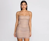 Gorgeous Glitter Mini Dress