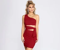 A Cut Above Mini Dress