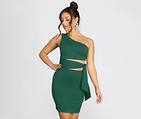 A Cut Above Mini Dress