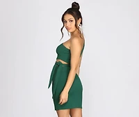 A Cut Above Mini Dress
