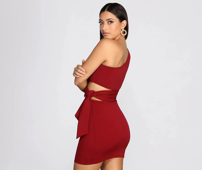 A Cut Above Mini Dress