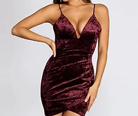 All The Posh Things Velvet Dress