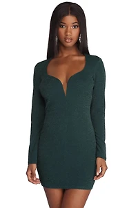 Starry Skies Knit Mini Dress