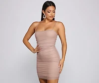 Gorgeous Glitter Mini Dress
