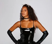 Pretty Purrfect Look Sleek Mini Dress