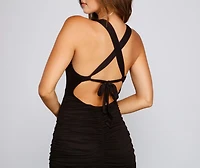 Sultry Stunner Cutout Mini Dress