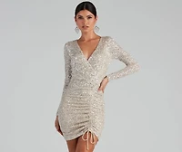 Sparkle Up The Night Mini Dress
