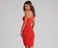Night Life Venetia Wrap Mini Dress
