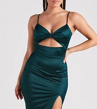 Stunning Sleek Style Midi Dress