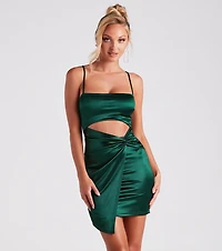 Eyecatching Chic Cutout Mini Dress