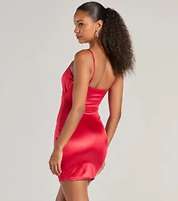 Strut To The Club Cutout Mini Dress